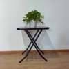 Foldable Table : Foldable Black Office Chair In Magena thumb 3