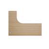 Office Desk: 120cm Home Study Curved Table With Drawers thumb 2