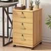 Office Cabinet; 3 Drawer Mobile Pedestal Filing Cabinet: thumb 5