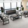 Leather Reception 5 Person Office Sofa thumb 13