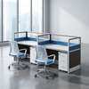 2 Way MDF Cubic Office Workstation thumb 0