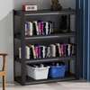 Bookshelf; 5 Tier Black  Modern Office Bookshelf thumb 4