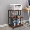 Printer Stands : 3-Tier Brown Office Printer Stand thumb 2