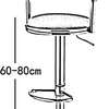 Office barstools: Black Modern Visitor Stool Bar Stool thumb 2