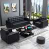 Leather 5 Seater Office Sofa Set thumb 0