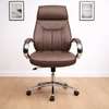 Brown Executive Leather Office Chair thumb 0
