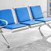 Office Bench:  Blue 3-Link Modern Bench thumb 2