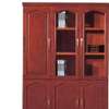 3 door mahogany wooden file cabinet thumb 0