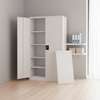 2-Door Metallic Office Cabinet thumb 1