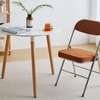 Modern Wooden Round Café Dining Table thumb 3