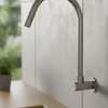 Stainless Steel Wall-Mount Kitchen Faucet High-Arc thumb 2