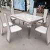 Dining Tables : 6 Seater Marble Top Dining Table thumb 4