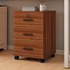 3-Drawers modern wooden office pedestal thumb 2