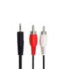 3.5mm Stereo Male Audio Jack to 2-RCA AV Male Cable thumb 1