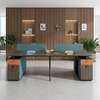 Workstations : 4-Way Open View Office Workstation thumb 5