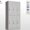 6 Locker Steel Storage Cabinet thumb 4