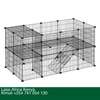 LASA 2-tier Small Pet Playpen & Hutch - Adjusta... thumb 1