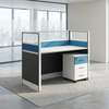 Cubic MDF Single Person Office Workstation thumb 0