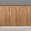 Office Cabinet: 3-Door Cupboard with wooden panels thumb 0