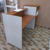 Office Desk: 1.6 Meter Reception Front Office Desk thumb 0