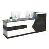 2 M Front Wooden Office Reception Table thumb 5