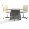 Conference Table: 48" Round Medina Table, Gray Finish thumb 3