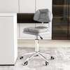 Office Chairs: Contemporary Metal Mid-back Work Stool thumb 2