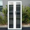 2-Door Glass Front Filing Cabinet thumb 0