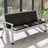 Leather Reception 3-Link Office Bench thumb 14