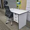 Office study desk ➕ secretarial headrests chair thumb 12