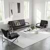 Reception Room Meeting 5 Seater Leather Office Sofa Set thumb 1
