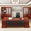 Office Desks: Executive Mahogany Home Office Desk 1600mm thumb 7