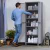 Keter White & Gray Storage Cabinet thumb 12