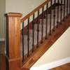 Mangowood solid Kingposts & Balustrades for stairs thumb 0