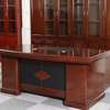 Office Desk; 180cm Polished Soft-touch Finish Office Desk thumb 1