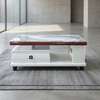 Coffee Tables : Marble-Top Rectangular Coffee Table thumb 1