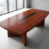 Boardroom Table; 2.4M Mahogany Boardroom Table thumb 3