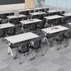 Foldable Table : White Foldable Office Table In Chepilat thumb 2