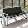 Office Bench: 3 Link Seater Heavy Padded Bench thumb 0