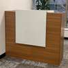 Office Desk: 1.4M Brown Reception Working Desk thumb 2