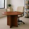 Round Wooden Meeting Table thumb 0