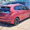 Honda Fit hybrid Maroon 2018 2wd thumb 2