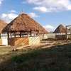 Natural Thatch Gazebo Wooden Poles Spacious Shade thumb 2