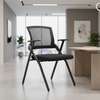Foldable Chair : Black Foldable Office Chair In Sondu thumb 5