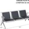 Hard Pad 3-Link Leather Waiting Bench thumb 7