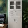 Office Cabinet: 2 Door Gray Office Filing Vibe Cabinet thumb 2