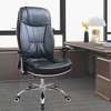 Leather generic orthopedic home office chair thumb 0