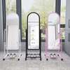 Metal Frame Swivel Dressing Mirror With Storage thumb 9
