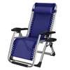 Home Chairs; Silver Cushioned Fold Away Chair thumb 2