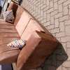 Brown three seater sofa for sale thumb 2